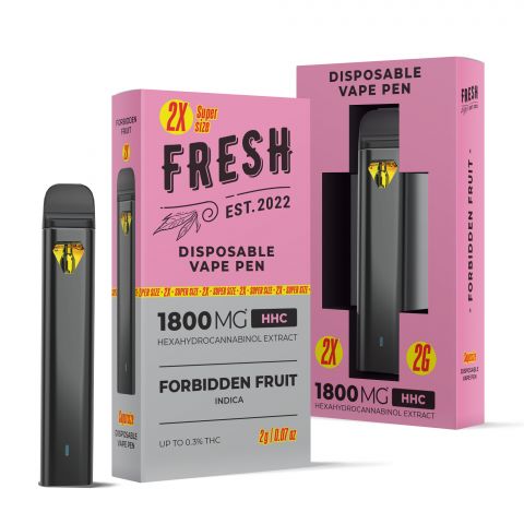 HHC Vape Pen - 1800mg - Forbidden Fruit - Indica - 2ml - Fresh - Thumbnail 1