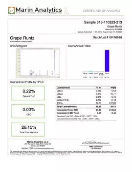 Grape Runtz Flower - Hybrid - THCA
