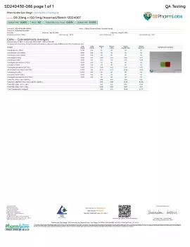 D8 20MG + Isolate 5mg