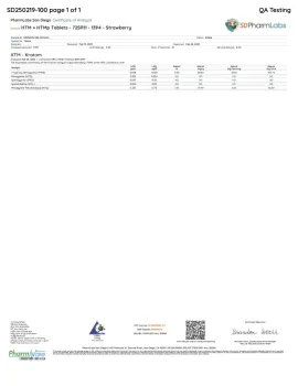 7-Hydroxy, Pseudoindoxyl Tablets - 20mg - Strawberry - 3ct - 7Dose