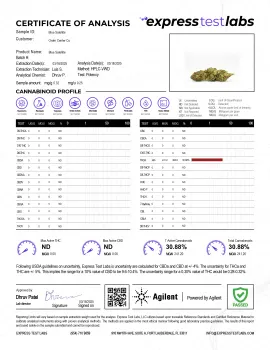 Blue Satellite Flower - Sativa - THCA