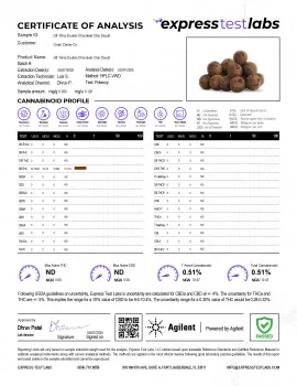 Delta 8 Dough Bites - 10mg - Double Chocolate Chip Bites - Chill Plus
