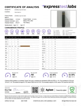 D8 2000mg Vape Pen Hybrid