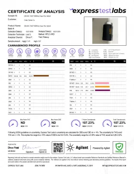 D8, HHC, THCP Vape Pen - 6000mg - Hybrid