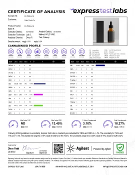 Full Spectrum CBD Oil - 2500mg - Diamond CBD