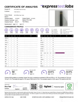 HHC Vape Pen - 2000mg - Indica