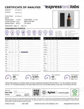 CBD Isolate Oil - 1500mg - Diamond CBD