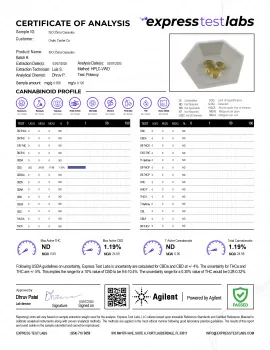 CBD Isolate Capsules - 25mg - Diamond - 60ct