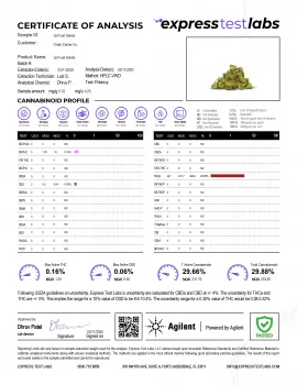 Jet Fuel Gelato Flower - Sativa - THCA