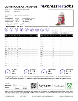 MediPets CBD Dog Treats - Meaty Steak Treats - 200mg