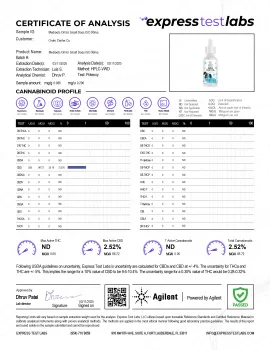MediPets CBD Oil for Small Dogs - 90MG