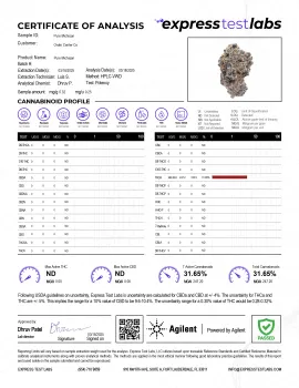 Pure Michigan Flower - Indica - THCA