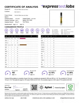 THCA, D8 Vape Cart - 1000mg - Sativa