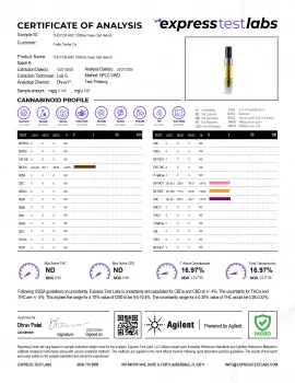 THCP, D8, HHC Vape Cart - 1000mg - Hybrid