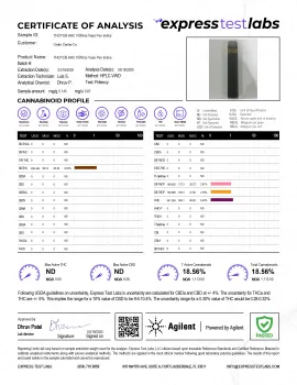 THCP, D8, HHC Vape Pen - 1000mg - Indica
