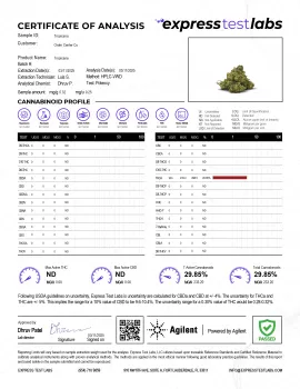 Tropicana Flower - Sativa - THCA