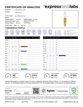 Clarity Blend - 2000mg - Hybrid Vape Cart - 2ml - Blends by Fresh