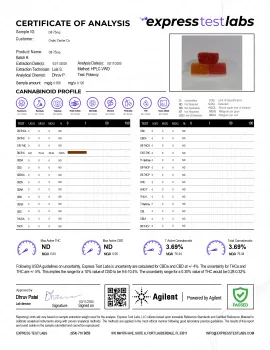 Delta 8 THC Gummies - 75mg - Tropical Mix - Chill Extreme