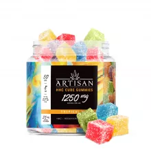 HHC Cube Gummies - 25mg - Tropical Mix - Artisan