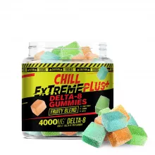 Fruity Blend Gummies - Delta 8 - 4000MG - Chill Extreme Plus