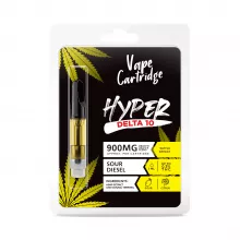 Sour Diesel Cartridge - Delta 10 THC - Hyper - 900mg (1ml)
