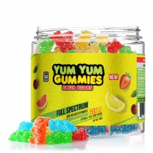 Yum Yum Gummies - CBD Full Spectrum Sour Bears - 1500mg