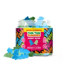 Yum Yum Gummies - CBD Full Spectrum Gummy Bears - 3500mg