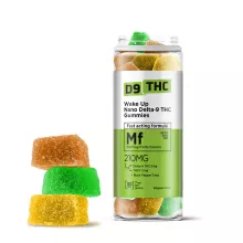 Nano D9, THCV Gummies - 7mg - Morning Fruits - D9 THC