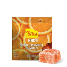 Bites HHC Gummy - Orange Creamsicle - 25MG