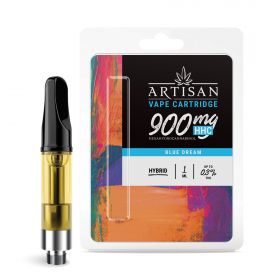 HHC Vape Cart - 900mg - Blue Dream - Hybrid - 1ml - Artisan