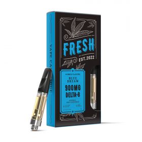 Blue Dream Vape Cart - Delta 8 THC - Fresh Brand - 900MG