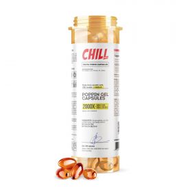 Chill Plus CBD Delta-8 THC Poppin Gel Capsules - 2000X