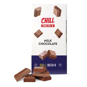 Delta 8 THC Milk Chocolate Bar - 500mg - Chill Plus