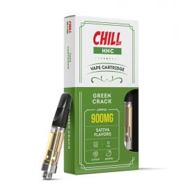 Chill Plus HHC THC Vape Cartridge - Green Crack - 900MG