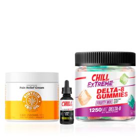 Delta-8 THC + CBD Variety - 3 Pack Bundle