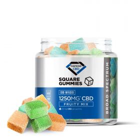 Fruity Mix Gummies - Broad Spectrum CBD  - 1250mg - Diamond CBD