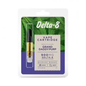 Grand Daddy Purp Cartridge - Delta 8  - 900mg - Buzz