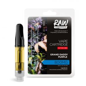 Grand Daddy Purple Cartridge - Active CBD - Cartridge - RAW - 800mg