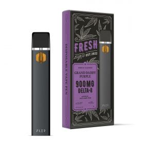 Grand Daddy Purple Vape Pen - Delta 8 THC - Fresh Brand - 900MG