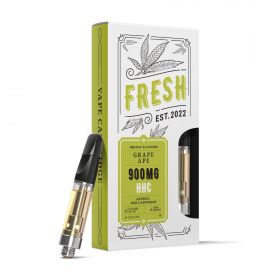 HHC Vape Cart - 900mg - Grape Ape - Indica - 1ml - Fresh