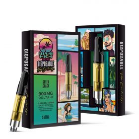 Green Crack Cartridge - Delta-8 THC - Miami High - 900MG
