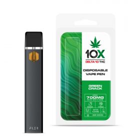 Green Crack Disposable - Delta 10 THC - 10X - 700 MG