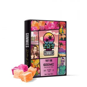 Party Time Gummies - Delta 8 THC - 600MG - Miami High