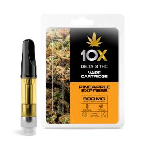 Pineapple Express Cartridge 1mL - Delta 8 THC - 10X - 900mg (1ml)