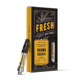 Pineapple Express Vape Cartridge - Delta 8 THC - Fresh Brand - 900MG