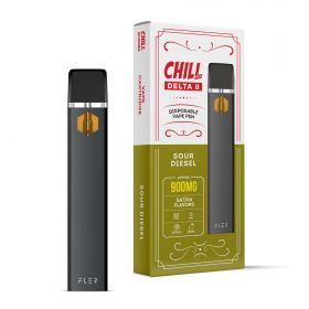 Sour Diesel Delta 8 THC Vape Pen - Disposable - Chill Plus - 900mg (1ml)