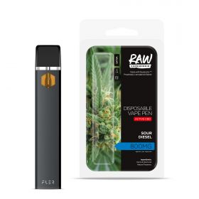 Sour Diesel Vape Pen - Active CBD - Disposable - RAW - 800MG