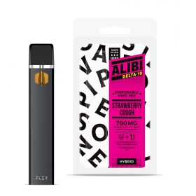 Strawberry Cough Delta 10 THC Vape Pen - Disposable - Alibi - 700mg