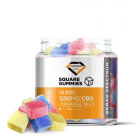 Tropical Mix Gummies - Broad Spectrum CBD  - 1250mg - Diamond CBD