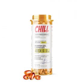 Chill Plus CBD Delta-8 THC Poppin Gel Capsules - 400X